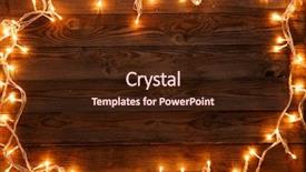  Presentation with christmas blank wooden signboard - Slides featuring wooden background for christmas words background and a wine colored foreground