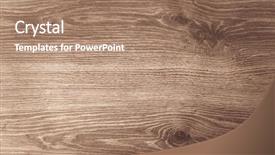 Presentation with wood texture - Cool new PPT theme with wooden background texture of table backdrop and a coral colored foreground