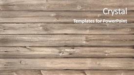  Presentation with wood rustic - Beautiful slide set featuring wooden background texture backdrop and a coral colored foreground