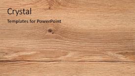  Presentation with structure - Audience pleasing presentation theme consisting of wooden background backdrop and a coral colored foreground