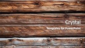  Presentation with barn - PPT layouts featuring wooden barn in the mountains background and a tawny brown colored foreground