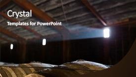  Presentation with barrels - Slides featuring wooden barrels at beer factory background and a wine colored foreground