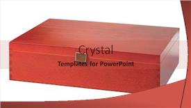  Presentation with board game - Presentation design enhanced with wooden-board-game-box-isolated background and a red colored foreground