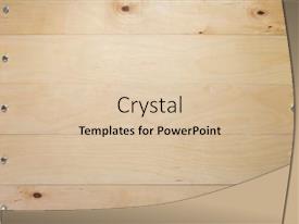 Wooden Boards Plywood Background PPT template 24 | CrystalGraphics