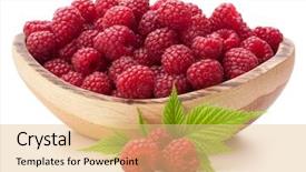  Presentation with bowl - Amazing PPT layouts having wooden bowl isolated on white backdrop and a  colored foreground