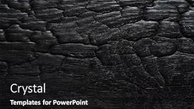  Presentation with burnt - Beautiful theme featuring wooden burnt texture backdrop and a black colored foreground