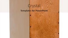  Presentation with wooden - Theme featuring wooden-cajon-on-a-white background and a coral colored foreground