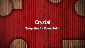  Presentation with wooden - Beautiful presentation featuring wooden circles and rectangles used backdrop and a  colored foreground