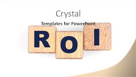  Presentation with cube - PPT layouts enhanced with wooden-cube-with-the-letter background and a white colored foreground