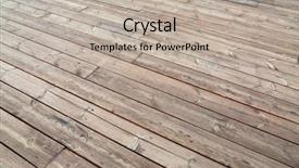  Presentation with lumber - Slide set with wooden deck background lumber pattern background and a mint green colored foreground