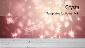  Presentation with christmas music - PPT layouts consisting of wooden floor with christmas theme background and a lemonade colored foreground