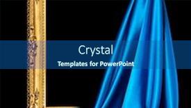  Presentation with antique picture frame - Cool new slides with wooden-frame-for-the-picture backdrop and a ocean colored foreground