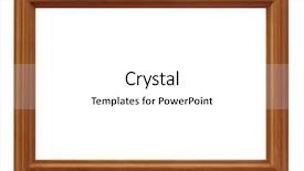  Presentation with frame - Slide set with photo frame isolated on white background and a white colored foreground