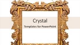  Presentation with retro television knobs isolated - Presentation theme having retro frame at string isolated on white background background and a yellow colored foreground