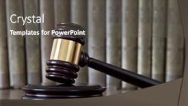  Presentation with gavel - 