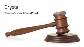  Presentation with flowers on white wooden - PPT theme consisting of wooden gavel isolated on white background and a white colored foreground