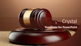  Presentation with gavel - 
