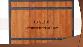  Presentation with steel - Beautiful PPT layouts featuring wooden-jardiniere-stand-for-plants backdrop and a red colored foreground