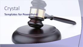  Presentation with judge - PPT theme having wooden-judge-gavel-isolated background and a  colored foreground