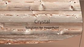  Presentation with lumber - Slides consisting of wooden-lumber-texture-wall-detail background and a coral colored foreground