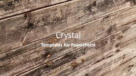  Presentation with lumber - Amazing slide deck having wooden-lumber-wall-old-dark backdrop and a coral colored foreground