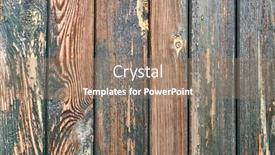  Presentation with lumber - Theme with wooden-lumber-wall-old-dark background and a coral colored foreground