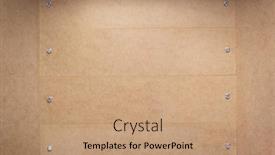  Presentation with texture - Slides featuring wooden-mdf-boards-background background and a coral colored foreground