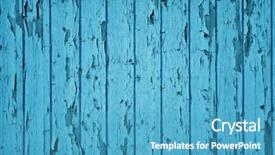  Presentation with wood panel - Theme consisting of wooden panel - vintage style wood teal blue background and a teal colored foreground