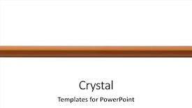  Presentation with path in woods - Theme with wooden pencil isolated on white background and a white colored foreground