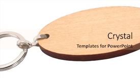  Presentation with christmas blank wooden signboard - Cool new presentation theme with wooden pendant elliptical key ring backdrop and a lemonade colored foreground