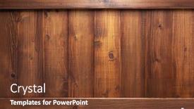  Presentation with wooden - Colorful PPT theme enhanced with wooden-plank-board-and-screws backdrop and a tawny brown colored foreground