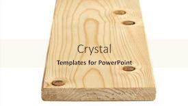  Presentation with lumber - PPT theme with wooden-plank-lumber-piece background and a lemonade colored foreground
