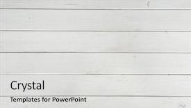  Presentation with paint - Slides enhanced with wooden planks covered with white background and a light gray colored foreground