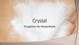  Presentation with old paper rolls - Presentation design enhanced with wooden rolling pin with flour background and a white colored foreground