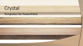  Presentation with wooden - Amazing slides having wooden shelves isolated on white backdrop and a lemonade colored foreground