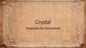  Presentation with old wood - PPT theme with wooden sign - old wood frame for background background and a coral colored foreground