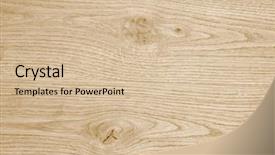  Presentation with wood texture - Slide deck enhanced with wooden surface texture background and a soft green colored foreground