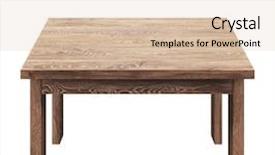  Presentation with tablets wood table tablet white - Colorful slides enhanced with wooden table isolated on white backdrop and a lemonade colored foreground