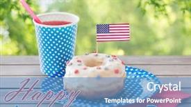  Presentation with summer celebration - Amazing presentation having wooden table over natural summer backdrop and a teal colored foreground