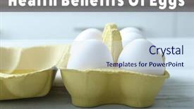  Presentation with cardboard - Colorful presentation theme enhanced with wooden table text health benefit backdrop and a  colored foreground