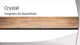  Presentation with wooden - Amazing PPT theme having wooden table top or shelf backdrop and a cream colored foreground