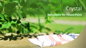  Presentation with tablecloth - 