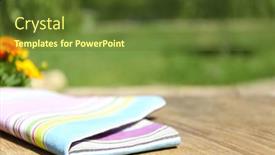  Presentation with tablecloth - 