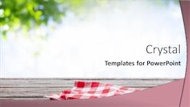  Presentation with tablecloth - 