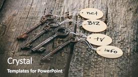  Presentation with old books on a wooden - Beautiful presentation theme featuring wooden tags with domain names backdrop and a dark gray colored foreground