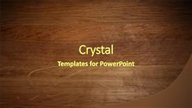 Presentation with yellow wood texture and - Presentation theme having wooden texture close up background and a tawny brown colored foreground