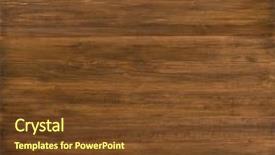  Presentation with brown wood texture - Slide set consisting of wooden texture dark brown wood background and a tawny brown colored foreground