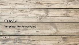  Presentation with wood texture - Audience pleasing presentation theme consisting of wooden texture empty wood background backdrop and a soft green colored foreground