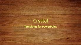  Presentation with texture - Slide deck with wooden texture may used background and a tawny brown colored foreground