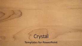  Presentation with rustic old wood texture - Slide deck with wooden textured background in brown background and a  colored foreground